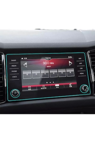 Skoda Kodiaq 8 Inç Navigasyon Uyumlu Ekran Koruyucu Cam 2017 2022 (529868952)