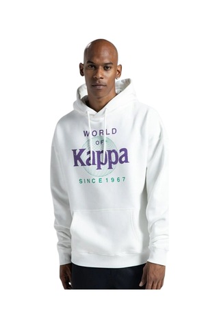 Kappa Erkek Sweatshirt Authentic Ageo 321r26w Beyaz