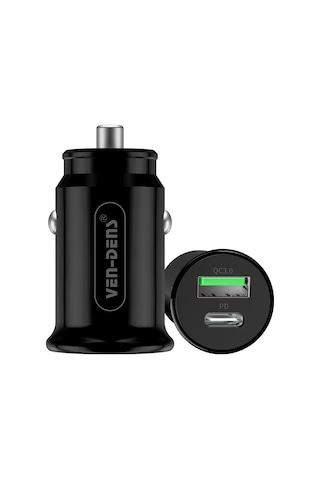 Ven-dens Vd-cc003 20w Pd Hızlı Araç Şarj Cihazı