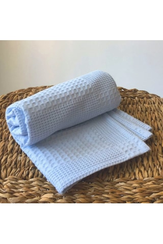 Waffle Desenli Pike Çok Amaçlı Kurulama Bezi 45x55 3 Adet Beyaz - Mavi - Pembe