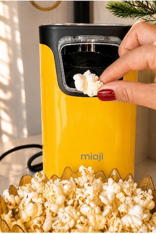 Mioji POPX1 1100 W Yağsız Kompakt Mısır Patlatma Makinesi