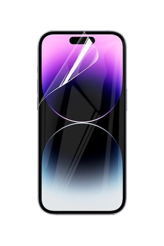 Bluecase Apple Uyumlu iPhone 18 Pro Max Ekran Koruyucu Şeffaf Esnek Nano Hayalet Olmayan Darbe Emici Film