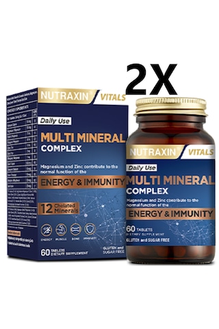 Nutraxin Multimineral Complex Energy Immun 2x60 Tablet