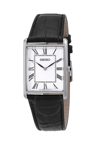 Seiko Essentials Quartz Deri Erkek Kol Saati Swr049