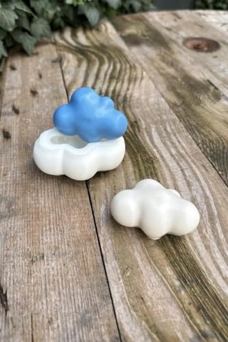 Bubble Bulut 3d Mum Kalıbı Silikon