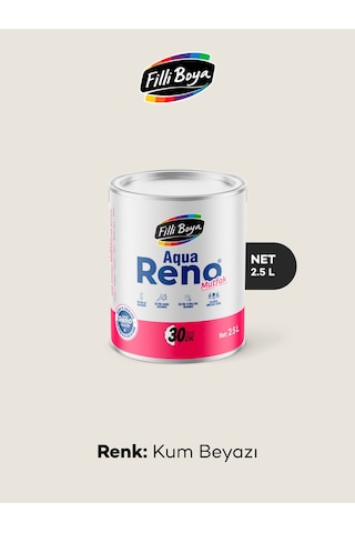 Filli Boya Aqua Reno Mutfak İpeksi Mat Renovasyon Boyası 2.5 L