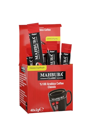 Mahbuba %100 Arabica Classic Kahve 48 x 2 G