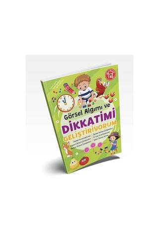 Dikkatimi ve Görsel Algımı Geliştiriyorum 5-6 Yaş - Ema Yayınlar