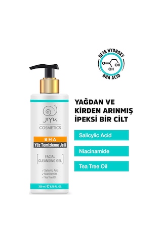 Jiyu Yüz Temizleme Jeli Akne Siyah Nokta Karşıtı 200 ML