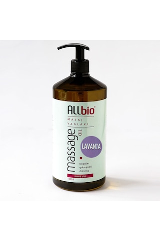 Allbio Masaj Yağı Lavanta 1 L Allbio Masaj Yağı Lavanta 1 L