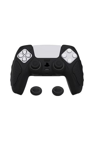 Ps5 Joystick Kol Silikon Kılıf Analog Koruyucu Set Siyah Ps5 Joystick Kol Silikon Kılıf Analog Koruyucu Set Siyah