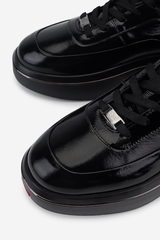 Valmenti Erkek Hakiki Deri Siyah Rugan Sneakers & Spor Ayakkabı 381 23347 Erk Ayk Y26 Sıyah Rgn Siyah1
