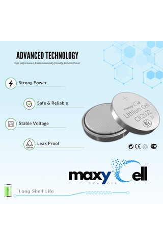 Maxycell 24 Adet Cr2032,dl2032 3v Düğme Pil