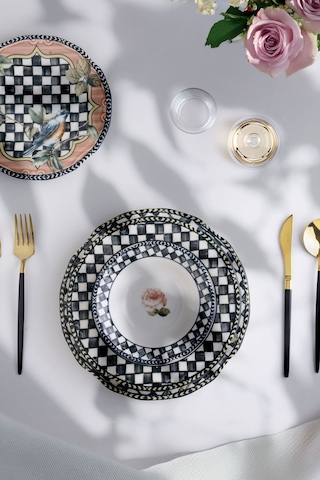 Tfnymkprd-001 Miss Betty Paradise Desen 24 Parça Yemek Takımı 001