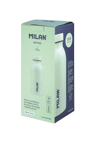 Mılan 643012Gr 1918 Yeşil Paslanmaz Izotermal Matara 354Ml