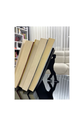 Modern Silüet İnsan Figür Kitap Tutucu Masa Dekoru Yeni İş Hediye