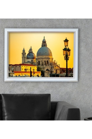 Bk Gift Basilica Di San Marco Tasarımlı Özel Ahşap Çerçeveli Tabl (507630619)