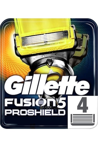 Fusion 5 Proshield Yedek Bıçak 4'lü