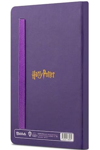 Mabbels Harry Potter Sert Kapak Mini Not Defteri Kurbağa Mor 80 Yaprak Çizgisiz 9x14cm