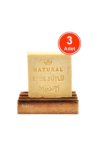 Eşek Sütü Sabunu El Yapımı Doğal 120 G x 3 Adet
