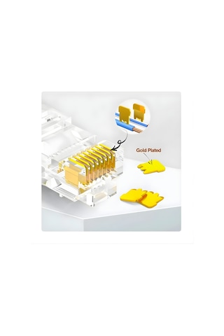Mn6 Mn116f Cat6 Jack-ez Yeni Nesil Rj45 Konnektör-8p/8c Açık Uçlu Soket/rj45 Jack-300 Adet
