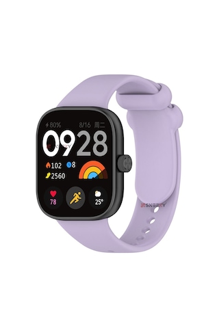 Xiaomi Redmi Watch 4 Uyumlu Purelux Soft Yumuşak Silikon Kordon