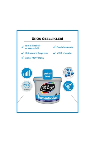 Filli Boya Momento Silan İpeksi Mat İlham Paketi 100 ML