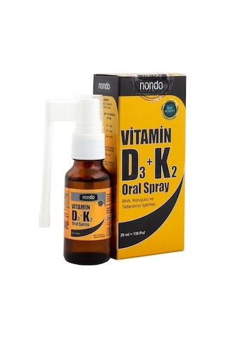 Nondo Vitamin D3k2 Oral Sprey 20ml