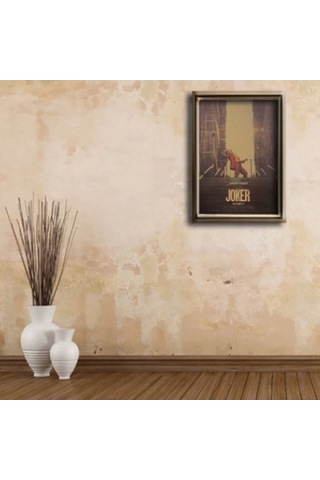 Joker Dc Comıcs Merdiven Sahnesi Retro Poster Af022