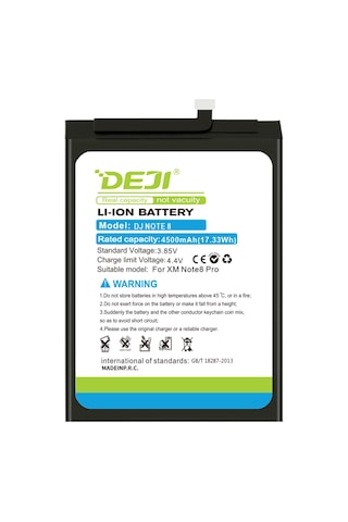 Xiaomi Redmi Note 8 Pro BM4J Batarya Mucize Batarya Deji