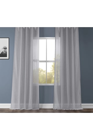 Evdepo Home Kullanıma Hazır Keten Tül Perde (541073060)