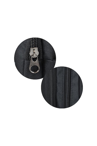 Tebag İki Gözlü Siyah Kalem Çantası Siyah