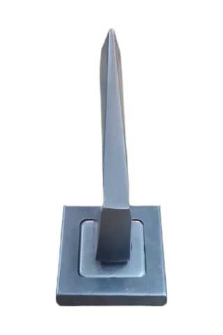 Armax Piramit Rozetli Antrasit Oda Kolu / 2 Takım