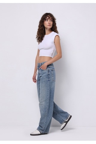 Colin's Colins Baggy Fit Kadın İndigo Jean Pantolon Cl1075838 Q1.v1 Dn44413 Denim