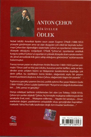Anton Çehov Hikayeler Ödlek Yeni Çeviri / Anton Çehov