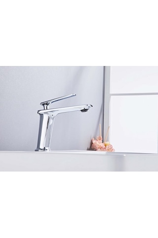 Forma Kısa Lavabo Bataryası Parlak Krom