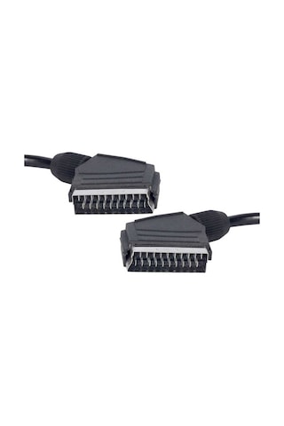Powermaster Scart Scart Standart Kablo 1.2m 7mm Kutulu