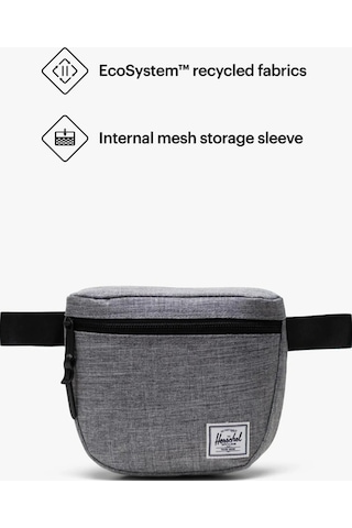 Herschel Erkek Bel Çantası Hrschl11409 Light Grey Crosshatch