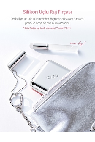 Silikon Uçlu Ruj Fırçası Clıo Baby Taptap Lip Brush