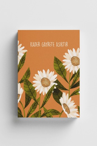 Kader Gayrete Aşıktır İslami Defter Ayet-hadisli Çok Renkli