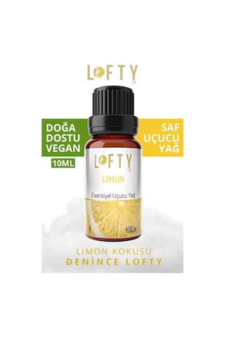 Lofty Limon Uçucu Yağ Buhurdanlık Esansı 10 ML