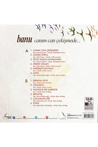 Banu - Canım Can Çekişmede Plak