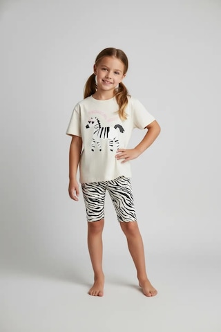 Poala Kids Zebra Tayt Takım Çok Renkli
