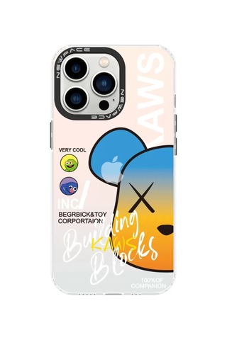 Newface Apple iPhone Uyumlu 14 Pro Max Kılıf Estoril Desenli Kapak - Estoril