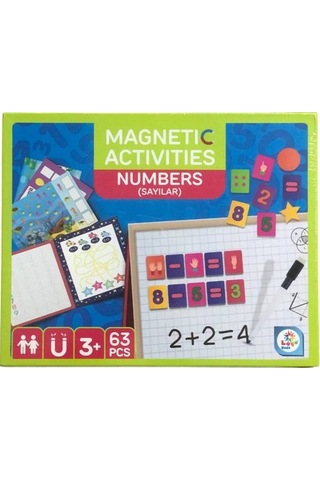 Manyetik Sayılar Aktivite Oyun Seti - 63 Parça