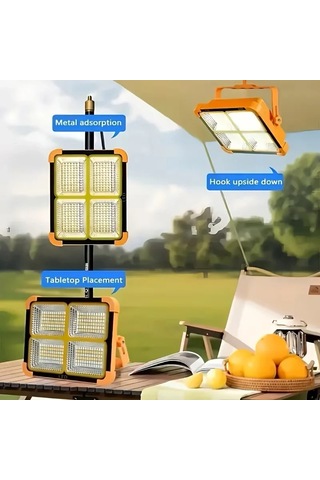 Prokama Ledli Solar Projektör 200w Bk-200w Bx40