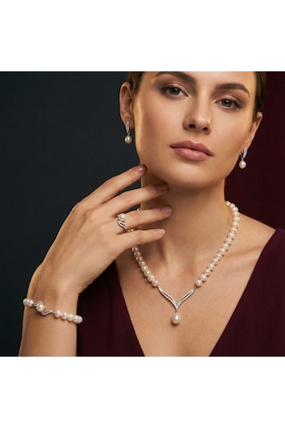 Ethereal Grace Set Gümüş