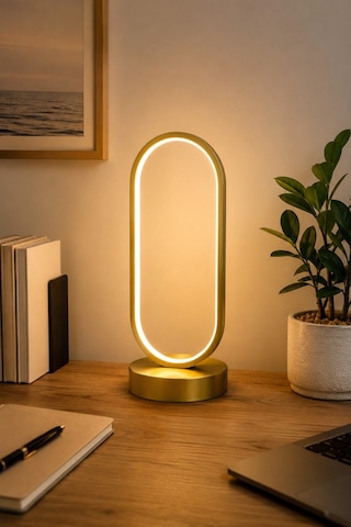 Zzez Eskitme Renk Gün Işığı Led Işıklı Modern Tasarım Led Masa Lambası - Abajur - Gece Lambası