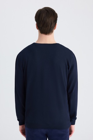 Twn Slim Fit Lacivert Kazak 5ec060111608m 101