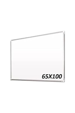 Panda 65cm 100cm Duvara Monte Laminant Yazı Tahtası, Beyaz Beyaz